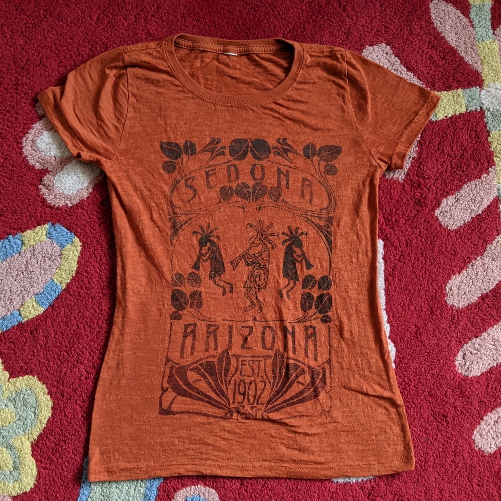 Sedona burn out tee S